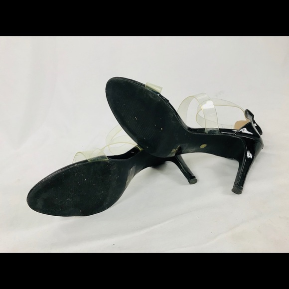 {Forever 21} Clear Strappy heels with zipper - Picture 4 of 4